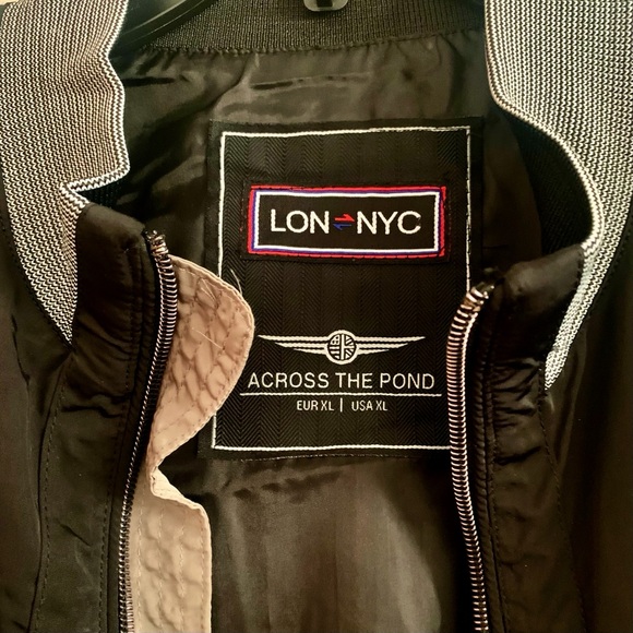New LON NYC Across the Pond Jacket Size XL - Picture 3 of 9